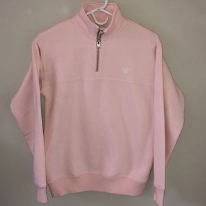 TNA Baby Pink Quarter-zip